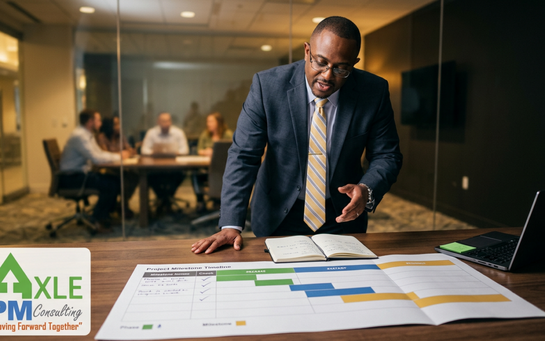 Project Management with Momentum: Structure, Accountability, and Flexible Support from Planning to Completion