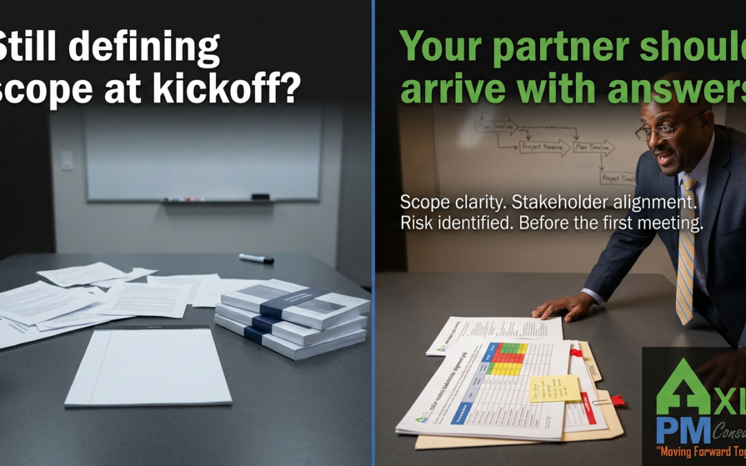 What Decision-Makers Should Expect from a Project Leadership Partner Before the First Kickoff