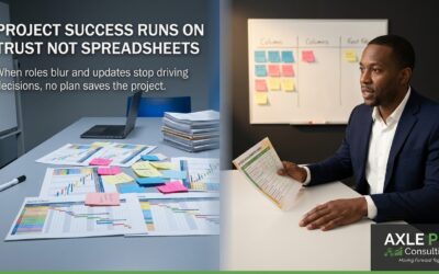 Project success depends on trust, teamwork, and follow-through — not just schedules and spreadsheets
