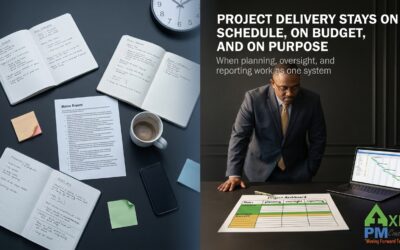 One System, Zero Drift: Unifying Planning, Oversight, and Reporting to Keep Projects On Schedule, On Budget, On Purpose