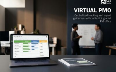 When capacity is maxed out, a Virtual PMO delivers centralized tracking and expert guidance—fast