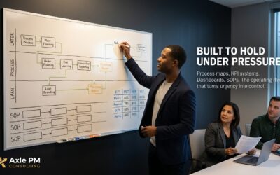 Operational Excellence That Holds Under Pressure: Build One Operating System with Process Maps, KPIs, Dashboards, and SOPs from Day One
